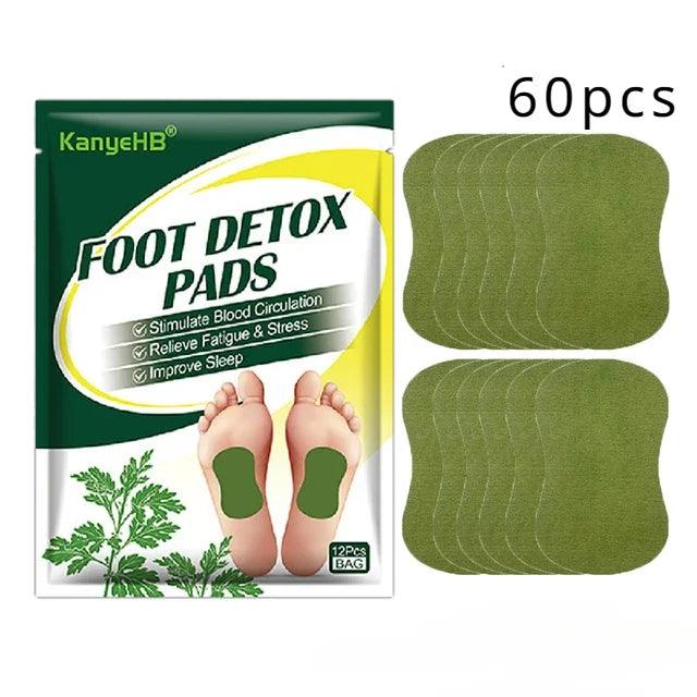 Foot Detox Pads: Desintoxicação profunda e emagrecimento natural.