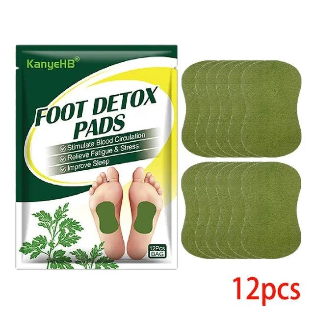 Foot Detox Pads: Desintoxicação profunda e emagrecimento natural.